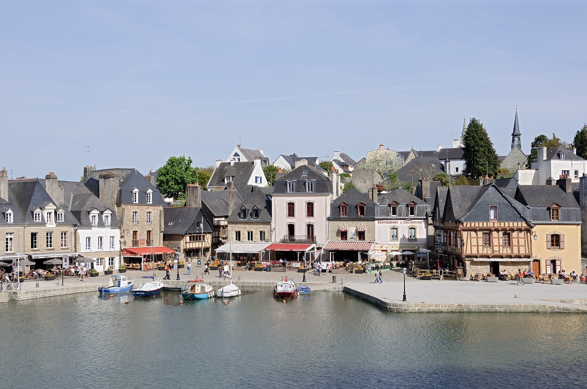 Port de Saint-Goustan à Auray